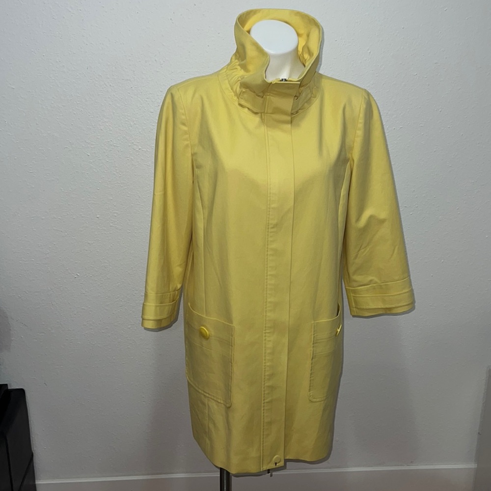 Amber Sun Collection Yellow Coat Sz L